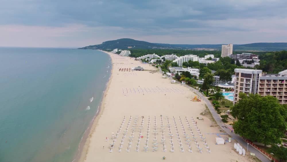 Albena sandy beach resort Bulgaria