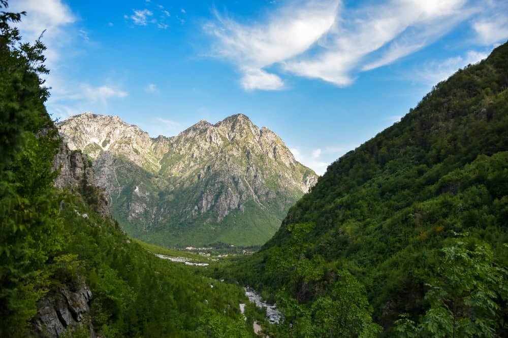 mountains north Albania